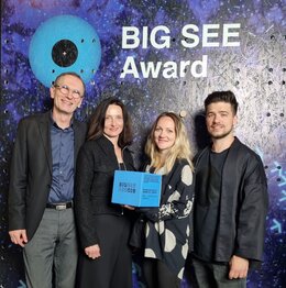 AWARD: MICHAL BOGÁR AND THE TEAM OF AUTHORS WON THE BIG SEE AWARD 2024