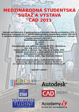 medzinárodná suťaž a výstava CAD 2011