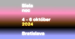 Realizácie FAD STU na podujatí Biela noc 2024